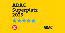 ADAC Superplatz 2025 Zertifizierung mit fünf Sternen.